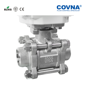 วาล์วบอลสแตนเลสแบบเชื่อมเต็มตัว 3 ชิ้น 2 ทาง รุ่น COVNA HK60-Q-3PS-H พร้อมมอเตอร์ไฟฟ้า - Product Image 4