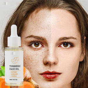 Turmeric <b>Face</b> Oil <b>Serum</b> Essence Natural Nourishing Soothing Skincare Essence 30ml OEM Custom - Product Image 4