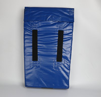 CARON Vente directe d'usine, protection pour le taekwondo et la boxe, coussin de protection pour les coups de pied, modèles incurvés/trapézoïdaux KR 014/KR 015
