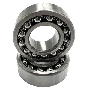 Bantalan bola pelurusan sendiri dua baris <span class=keywords><strong>2205</strong></span> kualitas tinggi baja krom P6 presisi masa pakai panjang kebisingan rendah muatan tinggi - Product Image 4