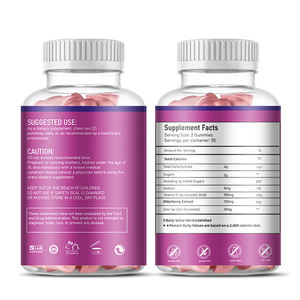 Permen Gummy Elderberry Organik Premium Suplemen <span class=keywords><strong>Vitamin</strong></span> untuk Lansia 60-buah Tidak untuk Bayi Baru Lahir Umur Simpan 24 Bulan <span class=keywords><strong>2</strong></span> Buah - Product Image 3