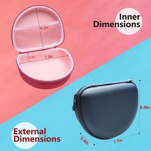 Étui rigide en EVA personnalisé avec fermeture éclair pour casque Beats Studio - Product Image 3