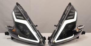 YLD ไฟหน้ารถยนต์แบบ LED, อุปกรณ์ตกแต่งไฟหน้ารถสำหรับ Nissan 370Z Fairlady Z Z34 09-21สไตล์ใหม่ - Product Image 5