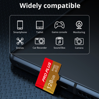 Carte TF personnalisée, carte SD, carte mémoire haute vitesse classe 10 U1, originale, 128 Go, 32 Go, 16 Go, 64 Go, pour téléphones mobiles et ordinateurs