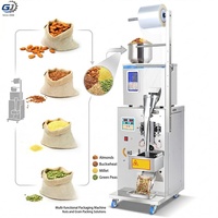 Machine d'emballage automatique de poudre granulaire pour aliments, sucre, sel, café, bonbons, sacs en film plastique, facile à utiliser, acier inoxydable 304