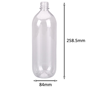 Logo Màn hình in ấn rõ ràng gia đình kích thước vòng chai nước trái cây với logo 34oz bán buôn dùng một lần sạch pet chai nhựa với nắp - Product Image 6