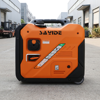 Générateur à essence à inverseur super silencieux 6KW 110V 220V Démarrage électrique Groupe électrogène portable pour la maison et les camping-cars