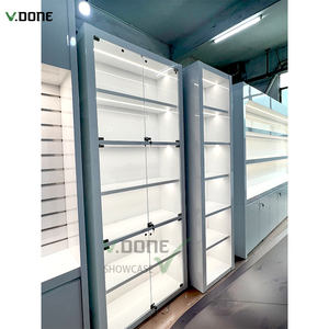 Escritorio de recepción de esmalte de uñas de lujo dorado blanco personalizado mostrador de recepción de clínica pequeño moderno para peluquería de belleza para sala de estar - Product Image 6