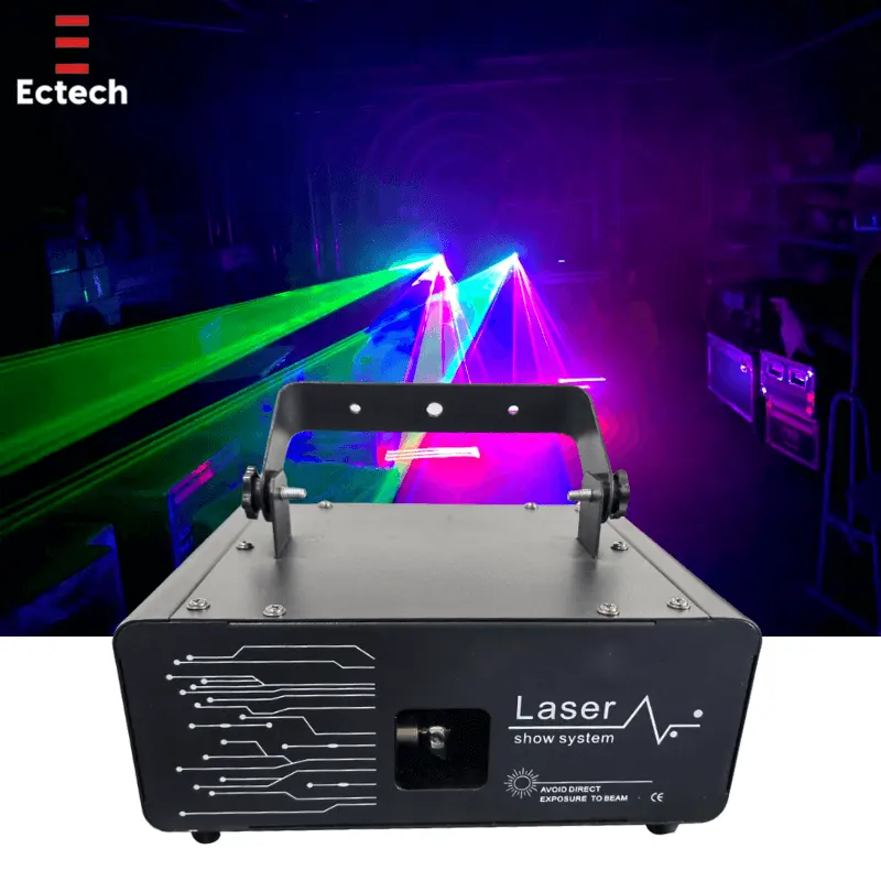 1W 2W Animation Rgb 3 In 1 Laser Light Stage Light for disco party club bar dj show stage lighting