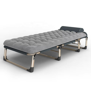 Letto Singolo Pieghevole Multifunzionale di Grandi Dimensioni, Telaio in Metallo Morbido, Ecologico, Durevole, Resistente ai Raggi UV, Moderno per Esterni e <span class=keywords><strong>Hotel</strong></span> - Product Image 1