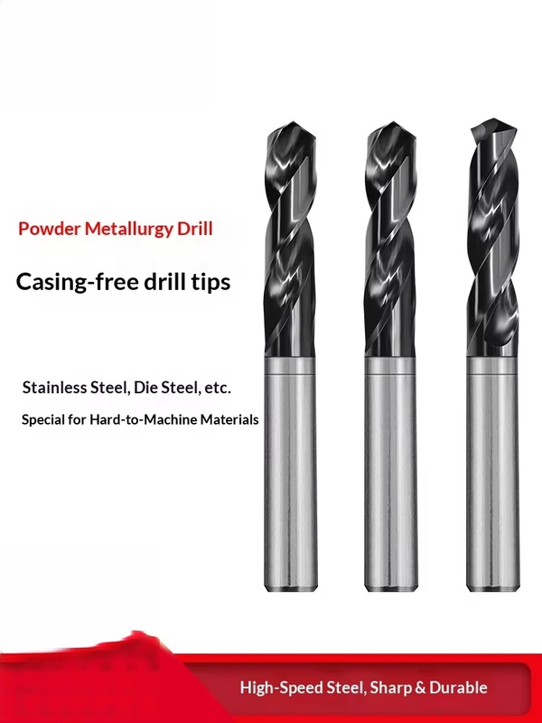 Coated Powder Metallurgy Drill Bit High