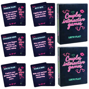 Cartes à Jouer Personnalisables Imperméables Premium pour Adultes, Thème Chambre à Coucher, Cartes de Jeu en Papier Imprimées avec Scènes Sexuelles, Divertissantes et Éducatives - Product Image 2