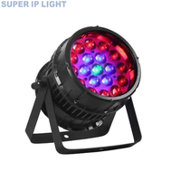 Projecteur LED Zoom Par 19x12W RGBW IP65 Étanche DMX RDM pour Scène, DJ, Mariage, Éclairage d'Ambiance