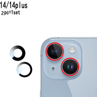 Verre de remplacement de la caméra arrière pour iPhone 6 7 8 X XR 11 12 13 14 Mini Pro Max lentille de la caméra arrière en verre d'origine