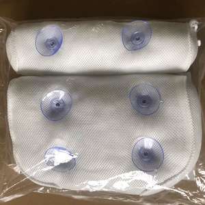 หมอนอาบน้ำและสปา <span class=keywords><strong>BBCare</strong></span> รุ่นหรูหรา พร้อมเทคโนโลยีตาข่ายอากาศ 4 มิติ 7 จุดยึดสุญญากาศ แข็งแรง รองรับต้นคอ สำหรับใช้ในห้องน้ำและการเดินทาง - Product Image 4