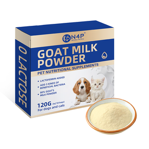 N4P Formule sans lactose de haute qualité <span class=keywords><strong>pour</strong></span> toutes les étapes de vie - Complément nutritionnel instantanément soluble au <span class=keywords><strong>lait</strong></span> de chèvre <span class=keywords><strong>pour</strong></span> animaux de compagnie - Product Image 3