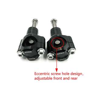 CNC Aluminum Alloy 28mm/1 1/8" Motorcycle <b>Handlebar</b> Clamp Bar Clamps for CR WR KXF RMZ CRF <b>HandleBar</b> <b>Riser</b> - Product Image 4