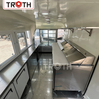 Remorque mobile de restauration rapide Truth pour burgers et gyros, entièrement équipée, homologuée DOT pour les États-Unis, avec cuisine