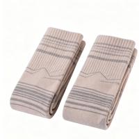 Chaussettes en coton bicolores épaisses de haute qualité pour hommes, chaussettes de sport tricotées automne-hiver en gros pour le basketball, le football et la course à pied