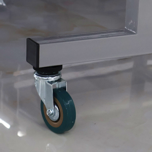 Mesa <span class=keywords><strong>de</strong></span> Tenis <span class=keywords><strong>de</strong></span> Interior Móvil <span class=keywords><strong>de</strong></span> MDF con Patas Reforzadas y Ruedas, Mesa <span class=keywords><strong>de</strong></span> <span class=keywords><strong>Ping</strong></span> <span class=keywords><strong>Pong</strong></span> Plegable <span class=keywords><strong>de</strong></span> 15 mm <span class=keywords><strong>de</strong></span> Grosor para Ahorrar Espacio - Product Image 5