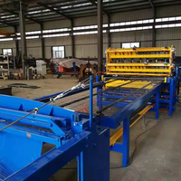 Grillage soudé automatique de barrière de champ de prairie faisant la machine fabriquée en Chine 12 fil d'acier galvanisé fourni 1 - 4 Mm 1 ans