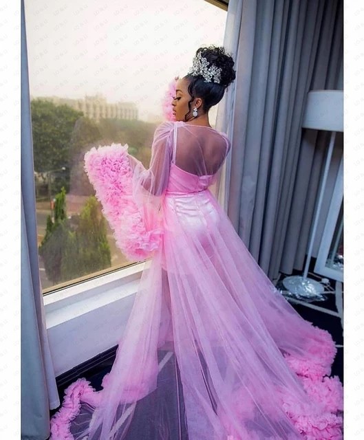 bridal shower dresses pink Love Bridal Shower/Reception Dress – Elarose Sweet Weddings | All Rights  Reserved main image 0