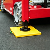 Plaque de protection en UHMWPE recyclé pour grue et camion 500*500*60mm – Tailles et formes personnalisables disponibles