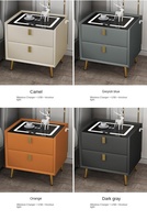Mesa de Noche Inteligente de Último Diseño 2026 con Carga Inalámbrica Segura para Muebles de Hogar, Apartamento, Comedor y Sala de Estar