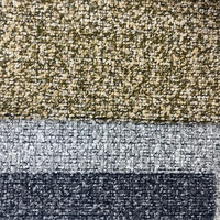 En stock, tissu d'ameublement bouclé 100% polyester, fil bouclé tissé, textile de décoration intérieure pour meubles