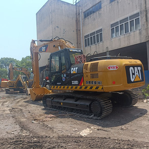รถขุด CAT 320D2 ขนาด 20 ตัน พร้อมบุ้งกี๋ขุดขนาด 1 ลูกบาศก์เมตร รถขุดตีนตะขาบ cat320d2 มือสอง - Product Image 5