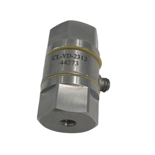 Piezoelectric force transducer tension compression type bidirectional compressive two orientations sensor