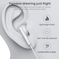 Écouteurs intra-auriculaires filaires numériques USB-C USB C Type C pour iPhone Samsung 15 16 17 Pro Max S25 S24 S23 S22 avec microphone