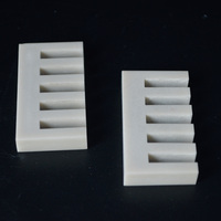Industrie électrique CNC usinage de pièces en céramique nitrure d'aluminium céramique ALN dissipateur de chaleur pour CPU LED
