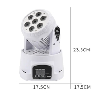 Светодиодный мини-прожектор AOPU 7x10W RGBW 4IN1 для сцены и дискотек (DJ-свет) для KTV