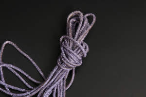 Tali Sepatu Kristal Dekoratif 6 Baris, Tali DIY Berlian Air, Tali Warna-warni Berkilau, Tabung Bulat Kaca, untuk Pakaian dan Tas - Product Image 6