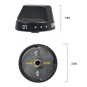 Pièces de rechange pour bouton de cuisinière à gaz, panneau de commande en plastique, accessoire durable pour appareil de cuisine - Product Image 3