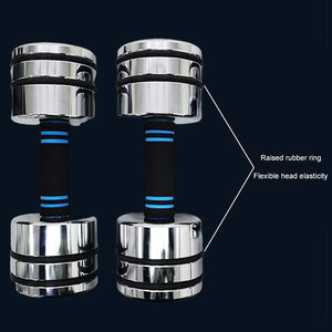 Di alta qualità gruppo staccabile manubrio in acciaio inox cromato per il peso libero più comodo da tenere - Product Image 4