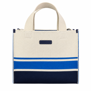 Sac fourre-tout en coton tissé grande capacité pour femme, sac à bandoulière haut de gamme 2025, nouveau modèle simple et polyvalent avec fermeture à bouton pour le quotidien - Product Image 1