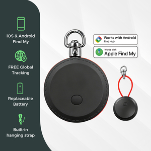 Localizador Inteligente Antipérdida MFI UNIEAN FM16, <span class=keywords><strong>Dispositivo</strong></span> de Rastreo en Tiempo Real para Vehículos, Mascotas y Niños, Resistente al Agua y de Larga Duración - Product Image 3