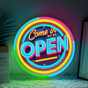 İşletmeler İçin <span class=keywords><strong>Neon</strong></span> Açık Tabelası Duvar Dekorasyonu Mağaza Vitrinleri Bar Kahve Dükkanları Özel <span class=keywords><strong>Neon</strong></span> Tabelalar - Product Image 6