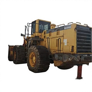 Chargeuse sur pneus Komatsu WA600-3 d'occasion de haute qualité, d'origine japonaise, capacité nominale de 6 tonnes, moteur Caterpillar et pompe CAT en stock à vendre - Product Image 1