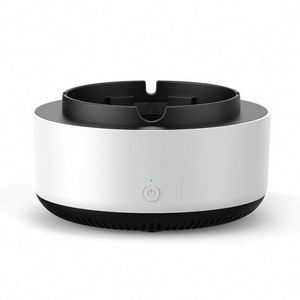 Cendrier intelligent portable en métal et ABS, style américain, purificateur d'air domestique, coupe-vent, élimination intelligente des odeurs - Vente en gros, Nouveauté - Product Image 2