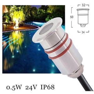 1W3W Mini IP68 Extérieur <span class=keywords><strong>Piscine</strong></span> Etoile Pont Étape Pave Mur Encastré Enterré Sport Sol Led Lumières Souterraines - Product Image 2