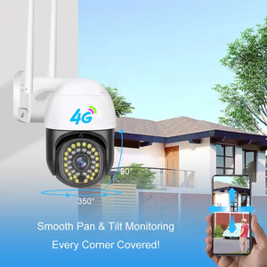 Tốc độ cao bán không dây CCTV ngoài trời 4 gam máy ảnh 3MP tầm nhìn ban đêm hai cách nói chuyện máy ảnh không thấm nước - Product Image 3