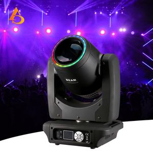 AICPOSE - Mini Lámpara de Cabeza Móvil LED RGBW Personalizable, Luz de Haz para Eventos y Escenarios, 300 W, Luz de Cabeza Móvil - Product Image 1