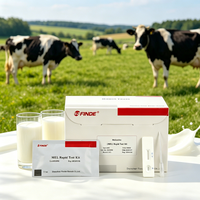 Kit de test rapide de la mélamine pour usage commercial et domestique, détection de la contamination du lait et des aliments, certifié ISO9001 CE