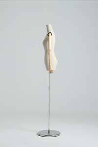 หุ่นผู้หญิงครึ่งตัวสำหรับแสดงเสื้อผ้าคลังสินค้า,ชุดหุ่นนางแบบหุ่นนางแบบแขนไม้สำหรับ <span class=keywords><strong>UK</strong></span> - Product Image 4