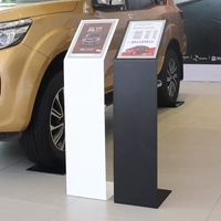Présentoir de Brochures sur Pied pour Concessionnaire Automobile, Support d'Information pour Véhicules, Idéal pour Boutiques 4S