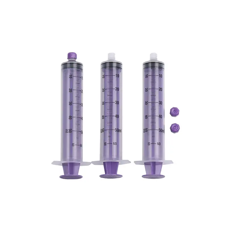 WEGO Medical syringe manufacture 3ml 5ml 10ml 20ml 30ml 50ml 60ml Colorful Enfit Syringe Feeding Syringe