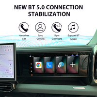 Écran de divertissement pour copilote de 12,3 pouces avec Carplay pour Jetour Traveler/Shanhai T2, navigation GPS automobile, lecteur multimédia vidéo
